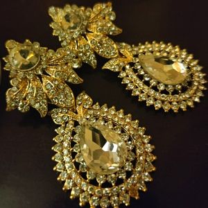 Earrings and bracelet